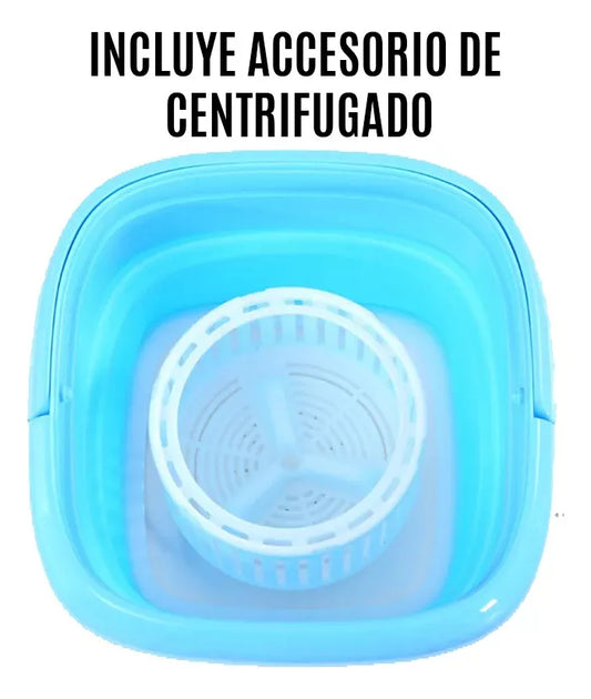 Mini Lavadora  con centrifugado